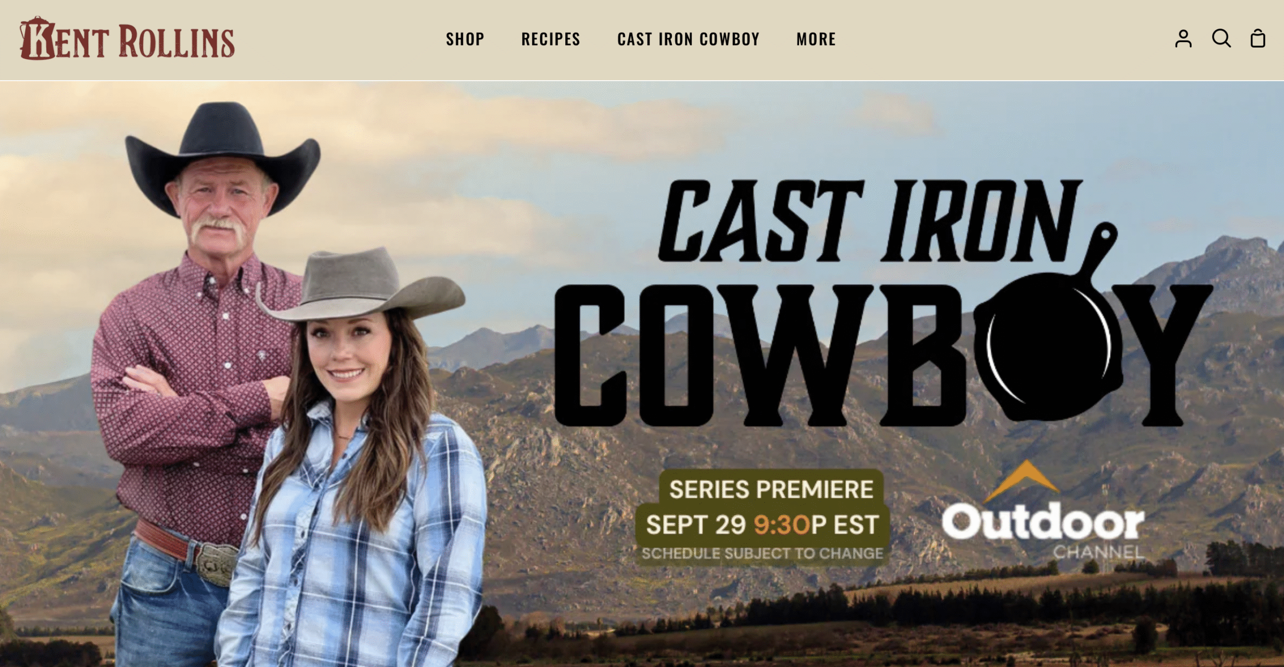 Kent Rollins, Cast Iron Cowboy